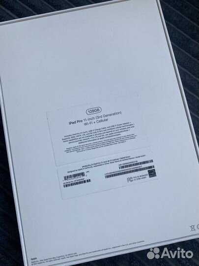 Планшет apple iPad pro 11 2021 3-поколения