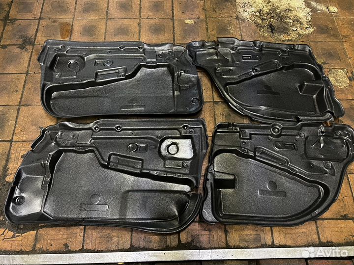 Шумоизоляция дверей Bmw e38