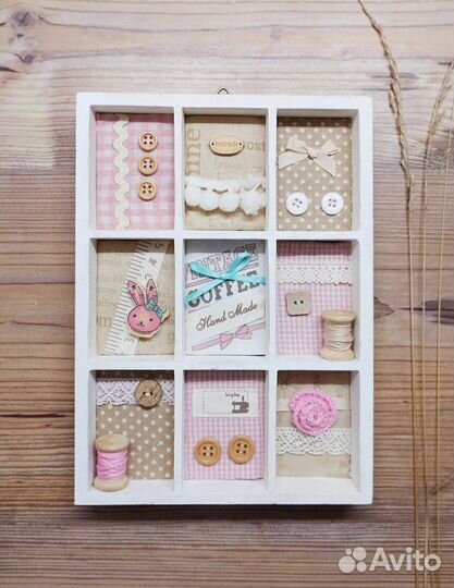 Шедоубокс, декоративная полочка