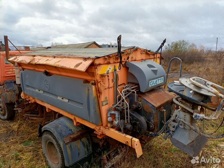 Кдм ко 318 giletta 3000 на шасси камаз
