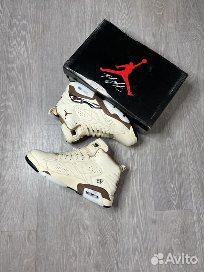 Кроссовки Nike Air Jordan 6 Retro Beige (Новые)