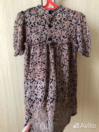 Винтажное детское кружевное платье