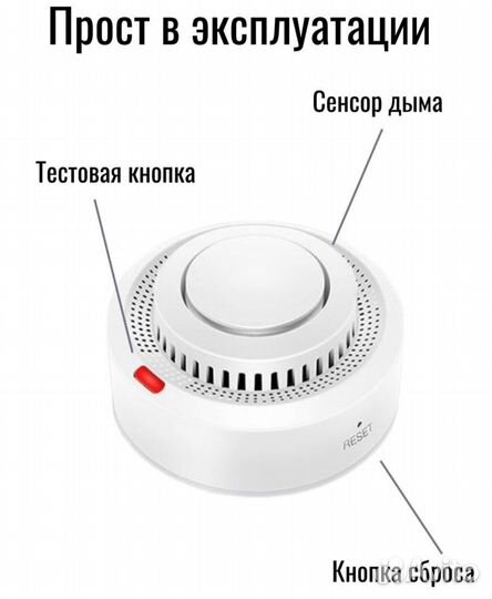 Датчик пожара и задымления