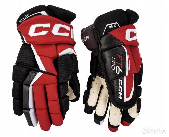 Перчатки CCM Jetspeed FT6 PRO (SR)