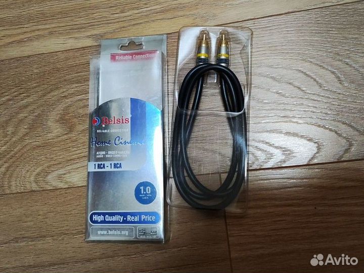 Кабель Belsis, RCA - RCA разной длины, Япония