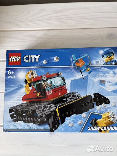 Конструктор lego city 60222 Снегоуборочная машина