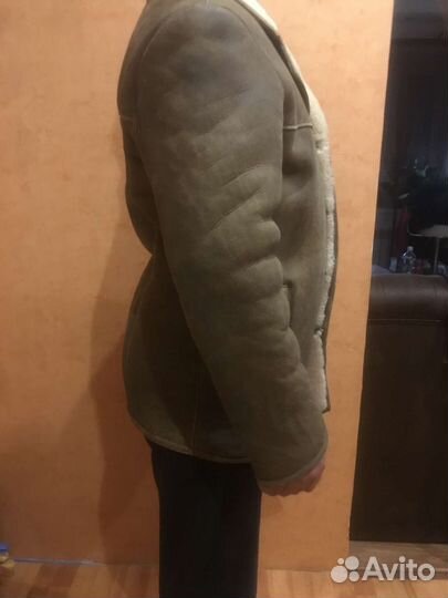 Дубленка натуральная мужская 50 52