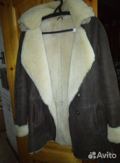 Дубленка натуральная мужская 48 50 размер