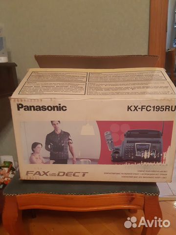 Телефон - Факс Panasonic KX-FC195RU новый