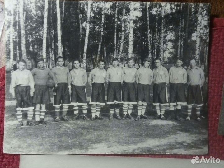 «Футбол» команда 6шт фото 1940 -60годы СССР