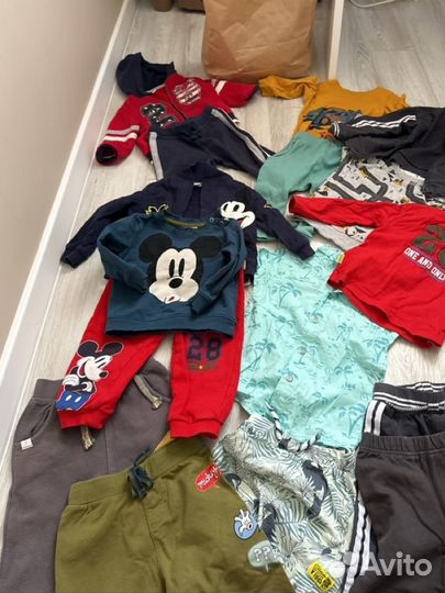 Пакет с одеждой мальчику