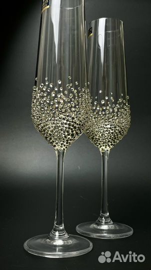 Свадебные бокалы новые