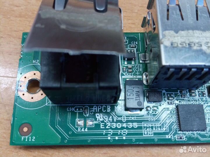Плата с hdmi, ethernet, usb-портами