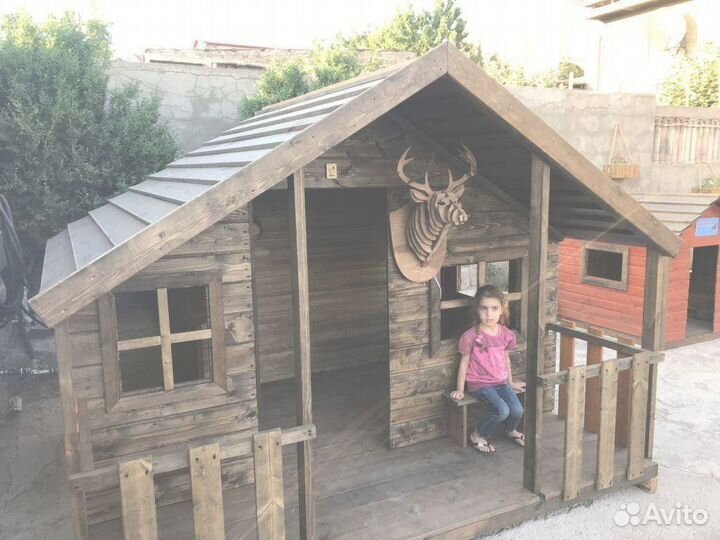 Детский игровой домик для дачи