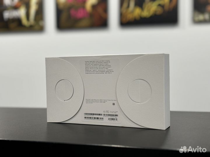 Apple Watch Ultra 2 49mm Orange Ocean Band