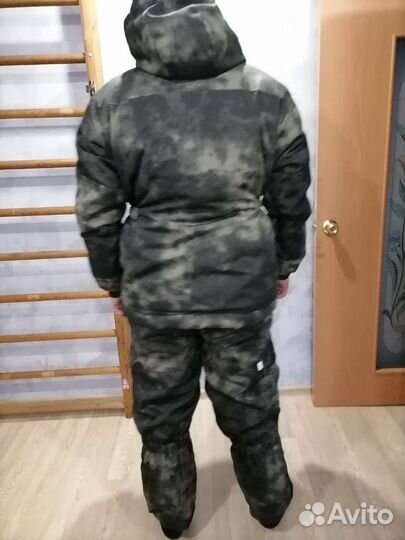 Костюм горка, темный мох, зимний