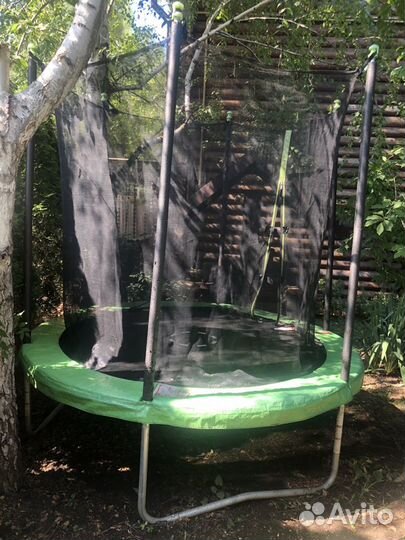 Детский батут с сеткой бу