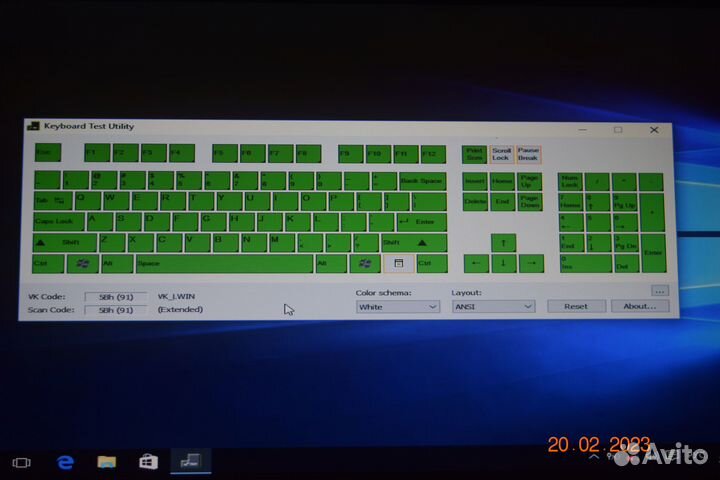 Клавиатура для ноутбука Dell