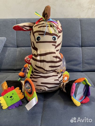 Мягкая игрушка зебра