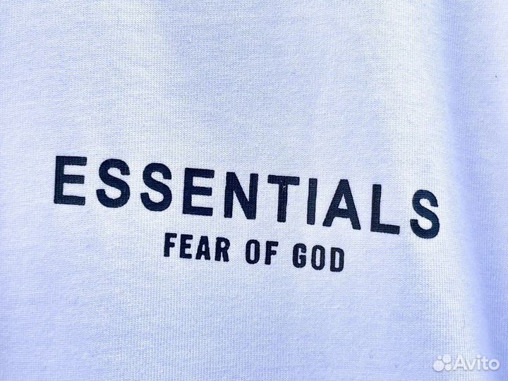 Sweatshirt Fear Of God Essentials Picture White