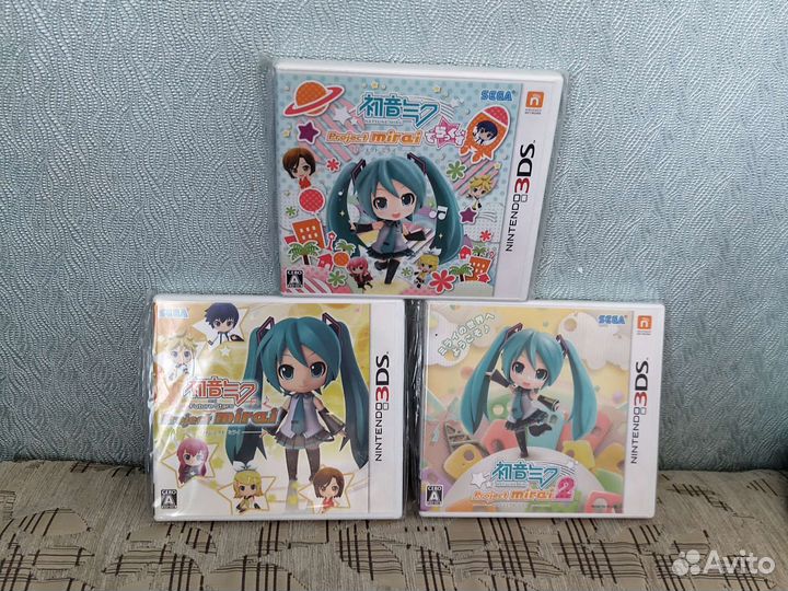 Project Mirai Полная коллекция для Nintendo 3DS