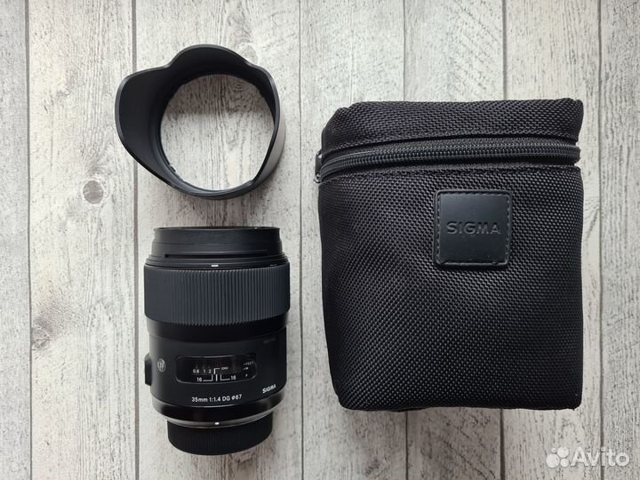 Объектив Sigma AF 35mm f/1.4 DG HSM Art Nikon F