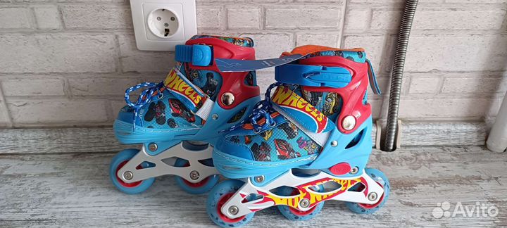 Роликовые коньки детские раздвижные