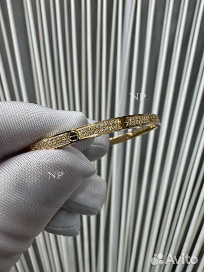 Браслет Cartier Love small c бриллиантами