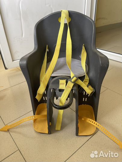 Велокресло для ребенка переднее