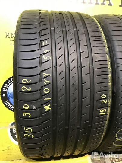 Continental ContiPremiumContact 6 315/30 R22 107Y