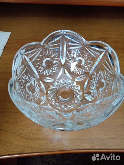 Хрустальная салатница