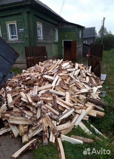 Дрова колотые ольха