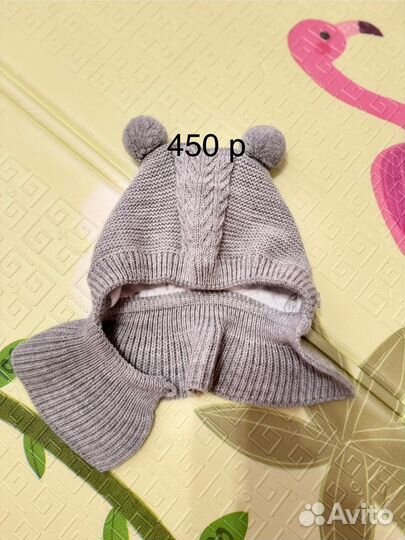 Шапочка весенняя 38-40, комбинезон, штанишки