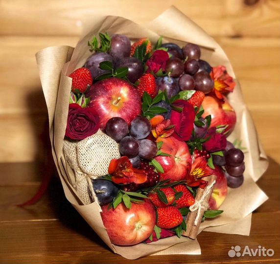 Фруктовый букет, букет на 1 сентября