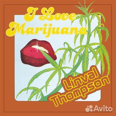 Linval thompson - I Love Marijuana (LP, Coloured)