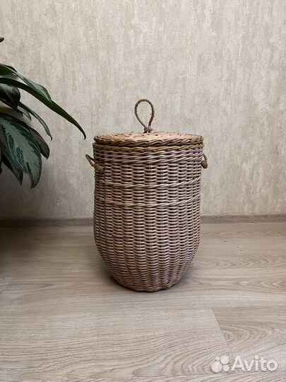 Корзина плетёная для хранения