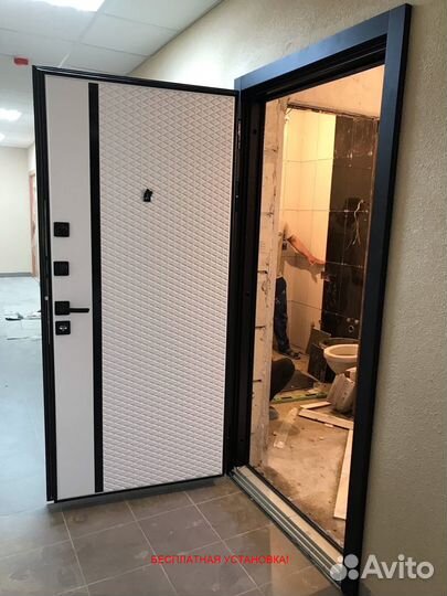 Новая входная дверь с бесплатной установкой