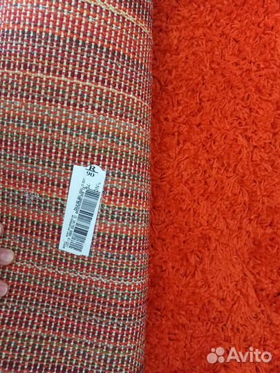 Ковер IKEA hampen оранжевый 133х95 см