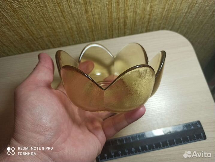 Посуда СССР цветное стекло