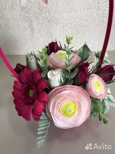 Букет «Очарование» с конфетами. Оригинальный подар