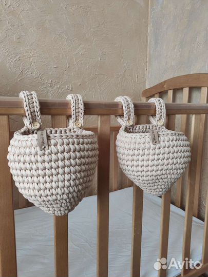 Корзинка на кроватку