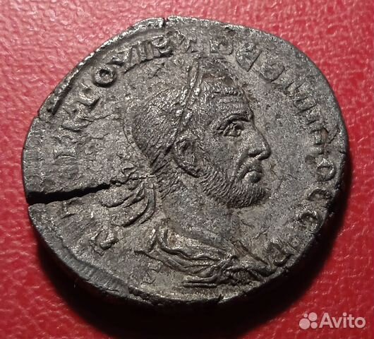 Тетрадрахма Рим 251-253гг