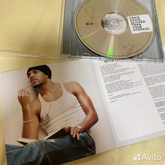 Лицензированный CD диск Craid david