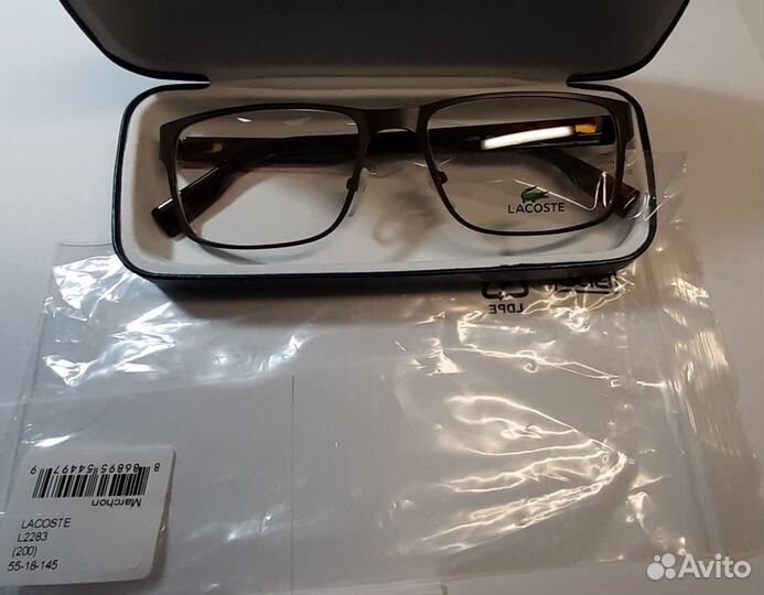 Мужская оправа Lacoste L2283 размер 55.18.145 mm