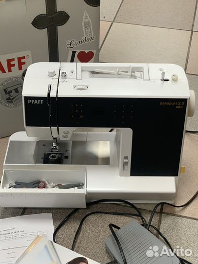 Pfaff passport 2.0 швейная машина