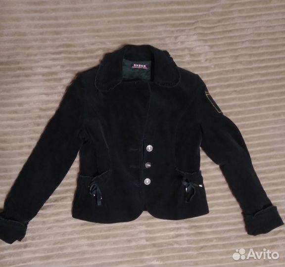 Пиджак вельветовый