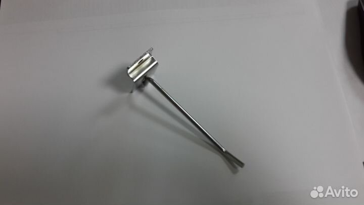 Крючок на экономпанель хром