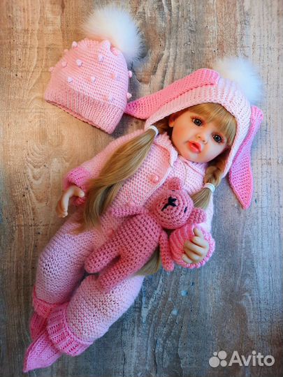 Новый комплект одежды для Реборна(55-60 см)