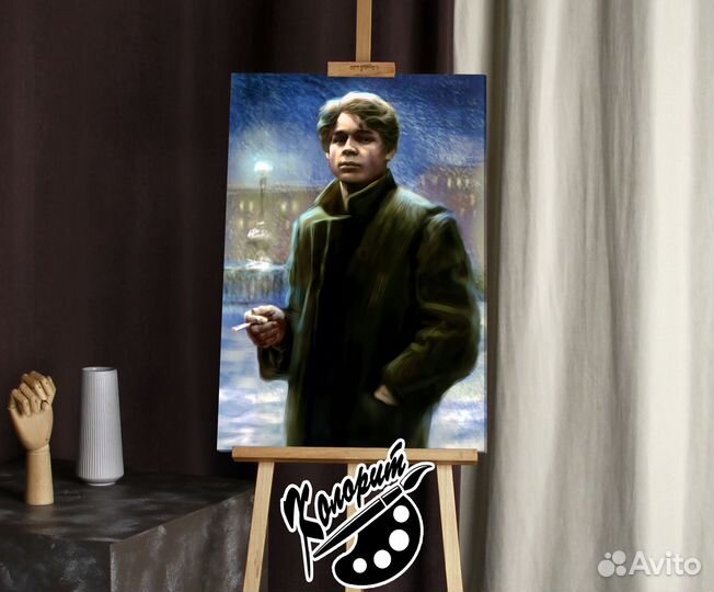 Есенин рисунок