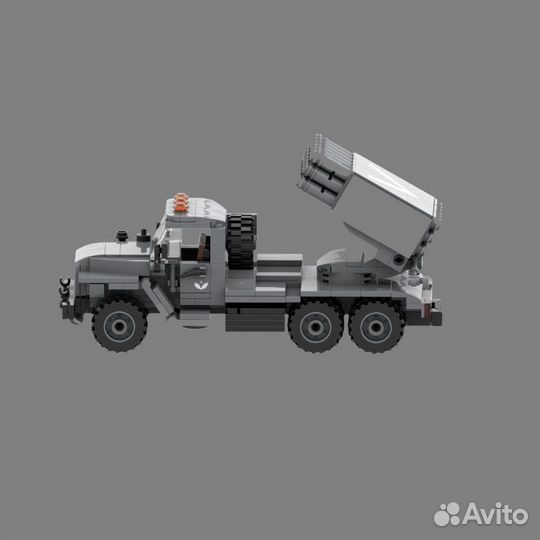 Масштабная модель бм-21 Град (Урал-375)